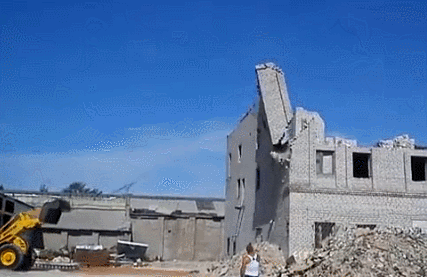24 Cool GIFs of Demolitions 004
