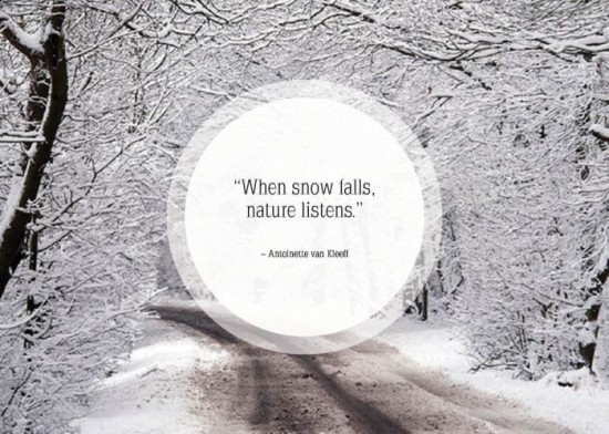 25 Nice Quotes About winter and snow 015
