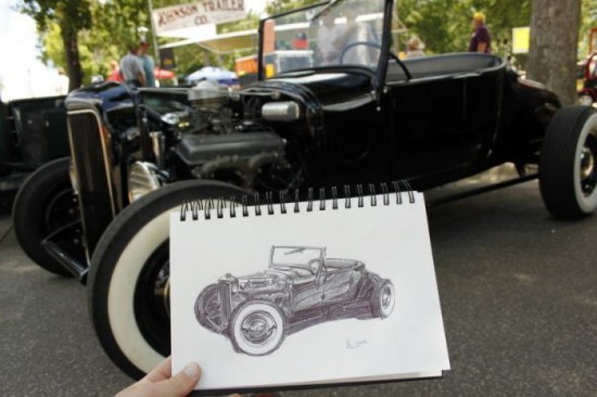 30 Car Sketches by Tyler Linner 004