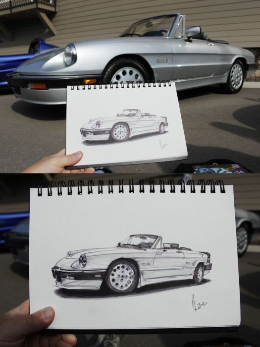 30 Car Sketches by Tyler Linner 011