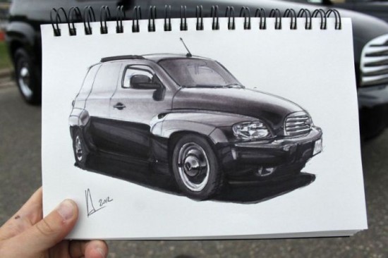 30 Car Sketches by Tyler Linner 021