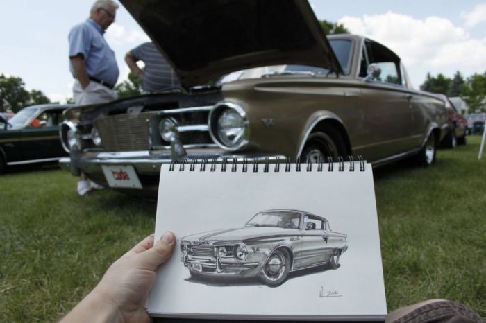 30 Car Sketches by Tyler Linner 028
