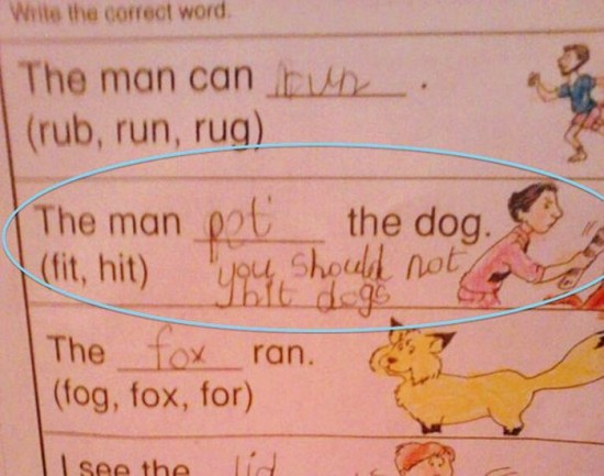 30 Funny honest notes written by kids 008