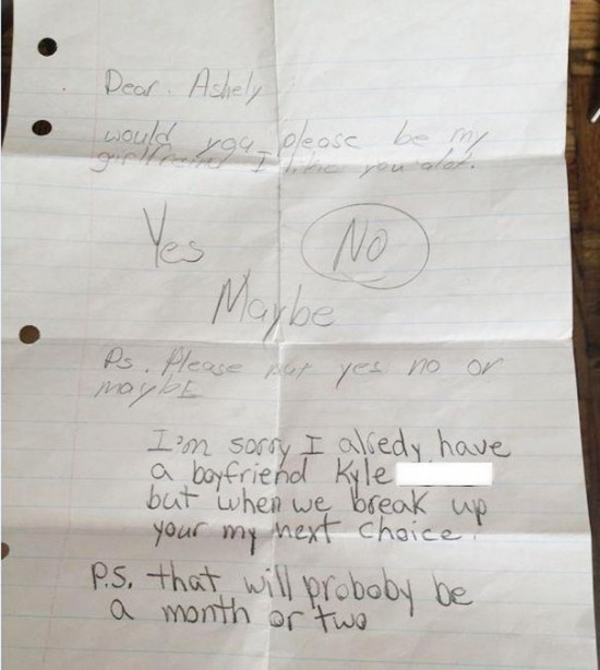 30 Funny honest notes written by kids 014