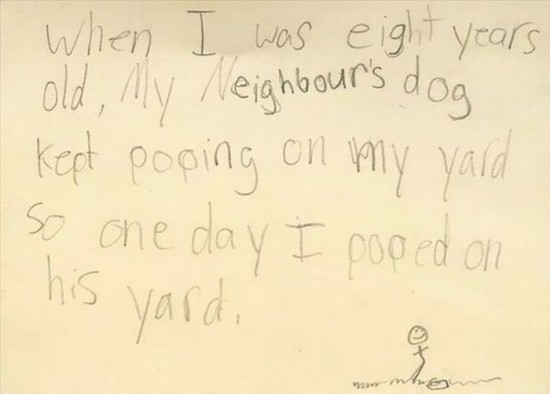 30 Funny honest notes written by kids 025