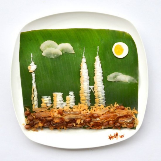 Beautiful food by a Malay artist Hong Yi 024