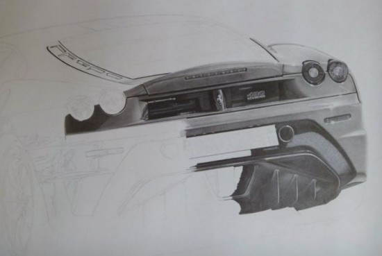 Beautiful pencil drawings of different vehicles 013