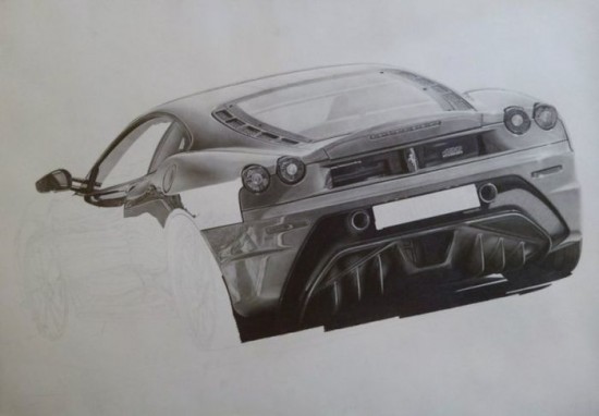 Beautiful pencil drawings of different vehicles 014