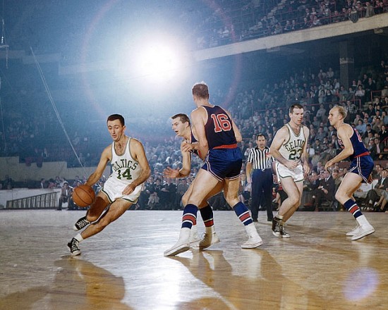 Bob Cousy - Pistons at Celtics, Nov. 19, 1955