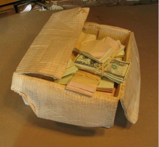 Box of cash by Randall Rosenthal 009