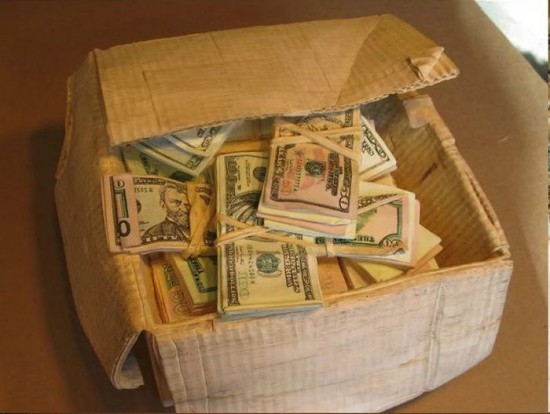 Box of cash by Randall Rosenthal 010