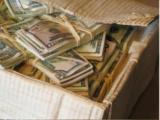 Box of cash by Randall Rosenthal 011