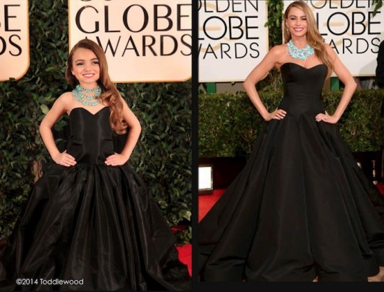 Children Dressed as Celebrities From the Golden Globes 001