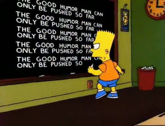 Funniest Simpsons Chalkboard Gags 008