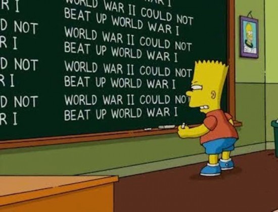 Funniest Simpsons Chalkboard Gags 017