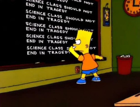 Funniest Simpsons Chalkboard Gags 020