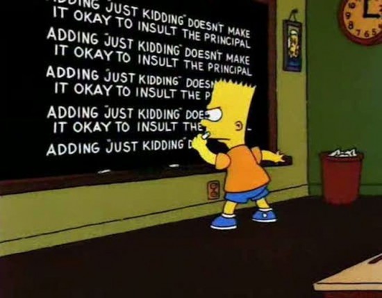 Funniest Simpsons Chalkboard Gags 023