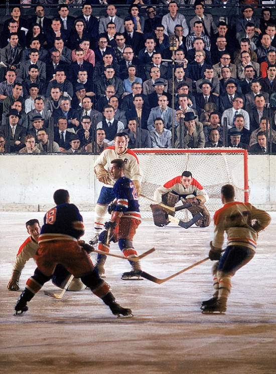 Jacques Plante - Canadiens at Rangers, Dec. 18, 1957