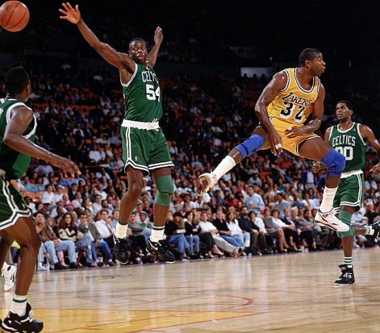 Magic Johnson - Lakers vs. Celtics, Oct. 22, 1991