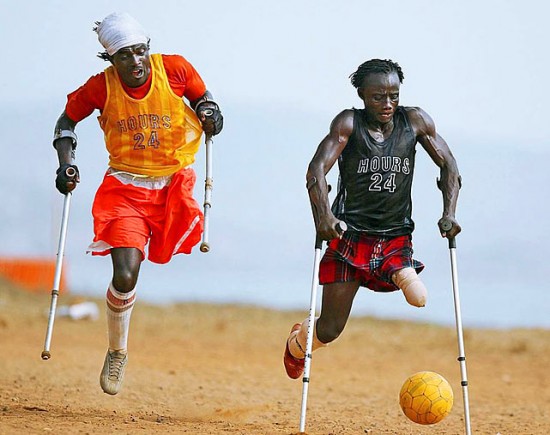 Maxwell Fornah and Victor Musa - Sierra Leone, April 6, 2006