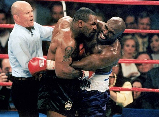 Mike Tyson and Evander - Holyfield Heavyweight Bout, June 28, 1997