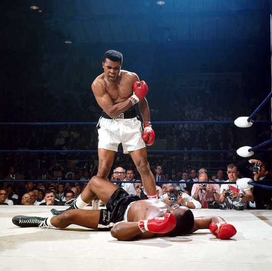 Muhammad Ali and Sonny Liston - May 25, 1965