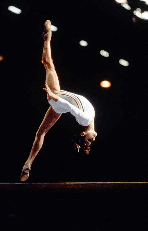 Nadia Comaneci - Montreal Summer Olympics, Aug. 2, 1976