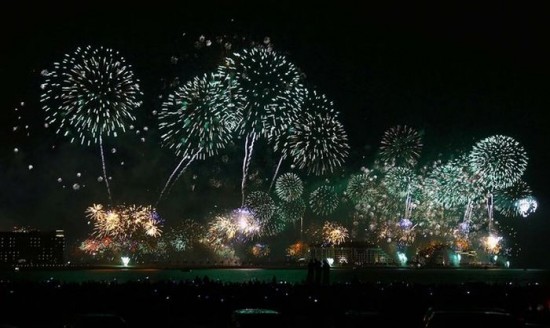New Year’s eve fireworks around the world 015