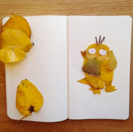Pokemon Made From Leaves 003