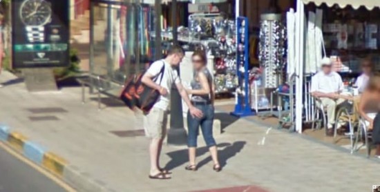 Strange Things Found on Google Street View 001