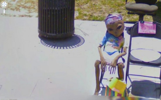 Strange Things Found on Google Street View 009