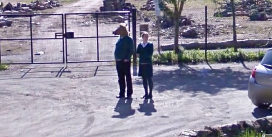 Strange Things Found on Google Street View 012