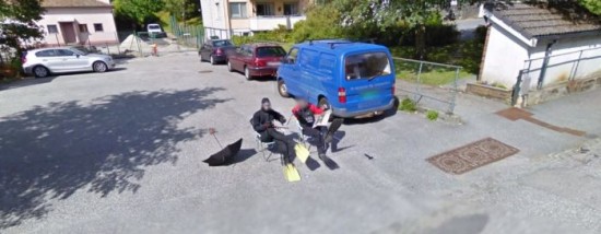 Strange Things Found on Google Street View 023