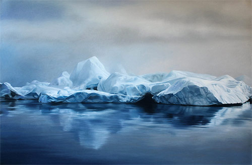Stunning Pastel Drawings of Greenland by Artist Zaria Forman 005