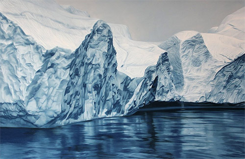 Stunning Pastel Drawings of Greenland by Artist Zaria Forman 006