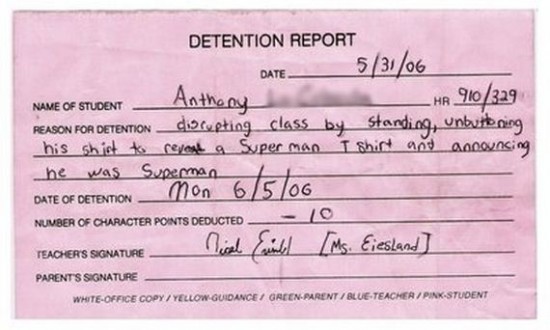 The Funniest Reasons a Student Has Ever Gotten Detention 004
