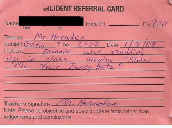 The Funniest Reasons a Student Has Ever Gotten Detention 009