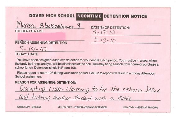 The Funniest Reasons a Student Has Ever Gotten Detention 016