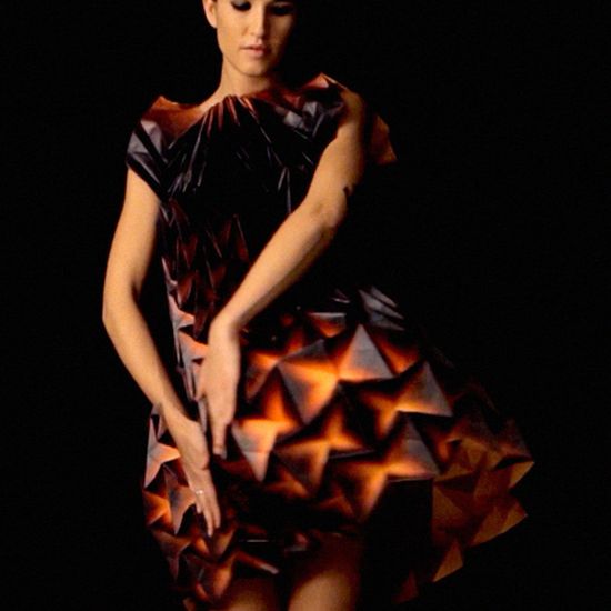 Wonderful Origami Dresses by Jule Waibel 002