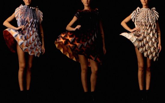 Wonderful Origami Dresses by Jule Waibel 004