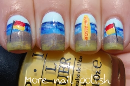 17 Awesome Nail Art Designs For Australia Day 012