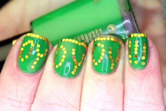 17 Awesome Nail Art Designs For Australia Day 015