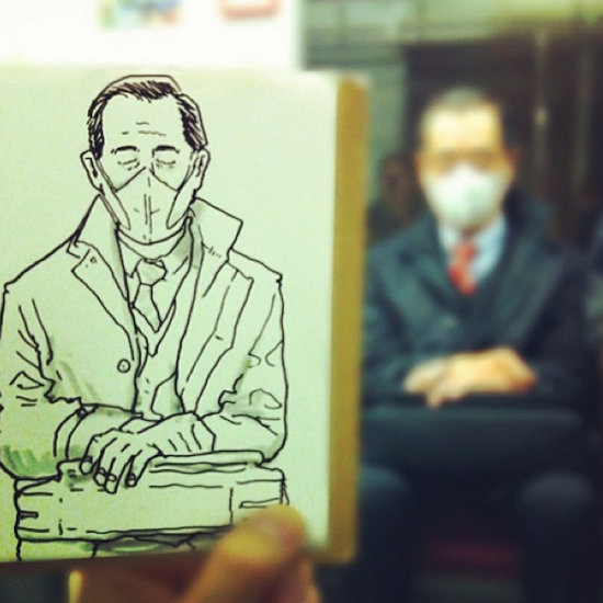 20 Speed Sketched People of Tokyo by Hama-House 004