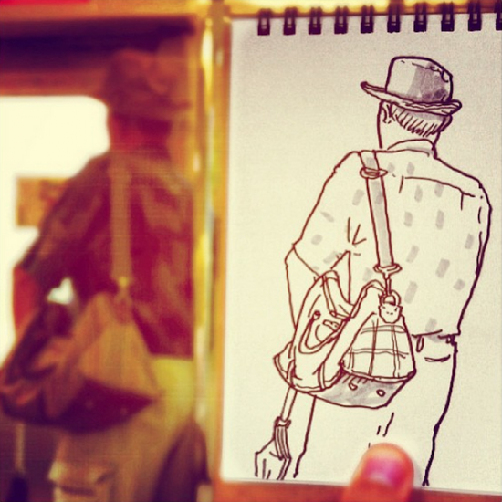 20 Speed Sketched People of Tokyo by Hama-House 005