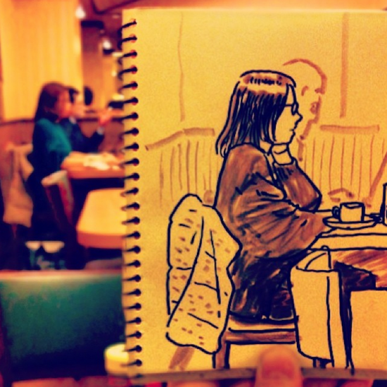 20 Speed Sketched People of Tokyo by Hama-House 013