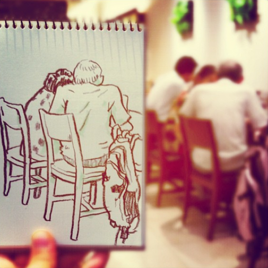 20 Speed Sketched People of Tokyo by Hama-House 015