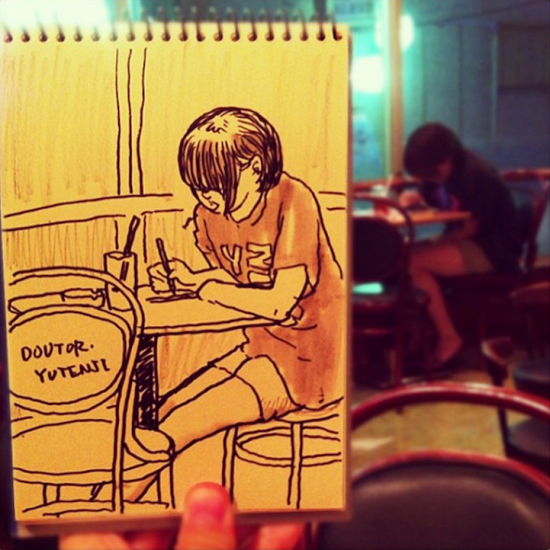 20 Speed Sketched People of Tokyo by Hama-House 016