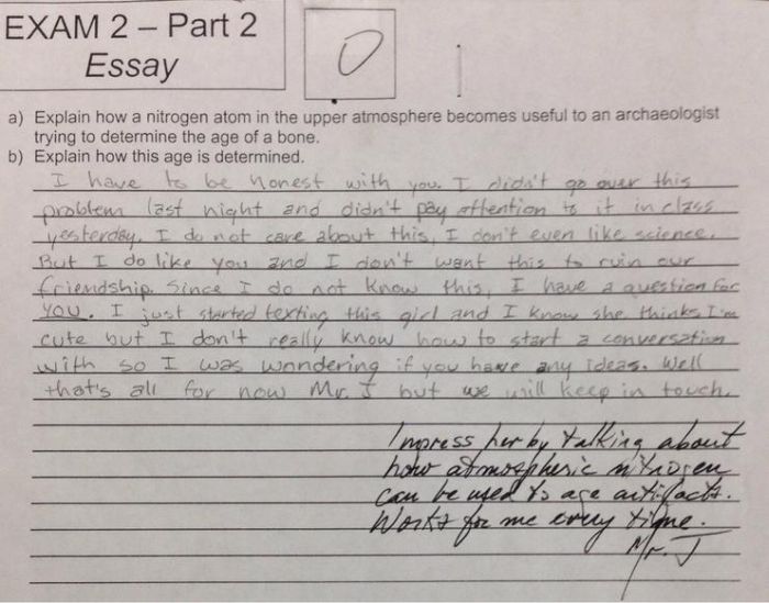 22 Funny Exam Answers 012