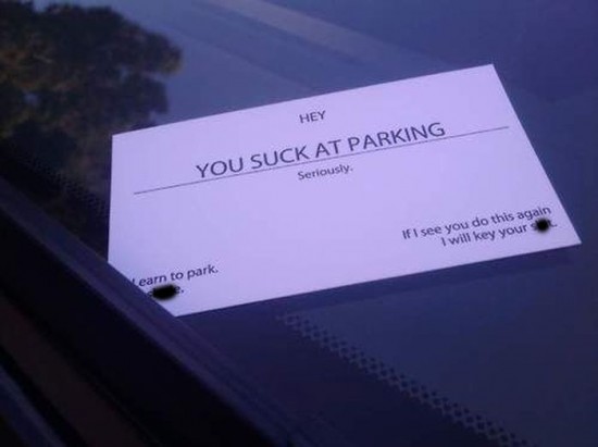 22 Funny and furious windshield notes 022