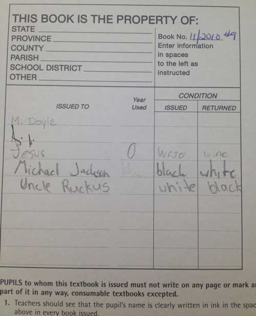 22 Hilariously Defaced Textbooks 012